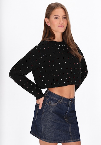 Pull-over MYMO en noir : devant