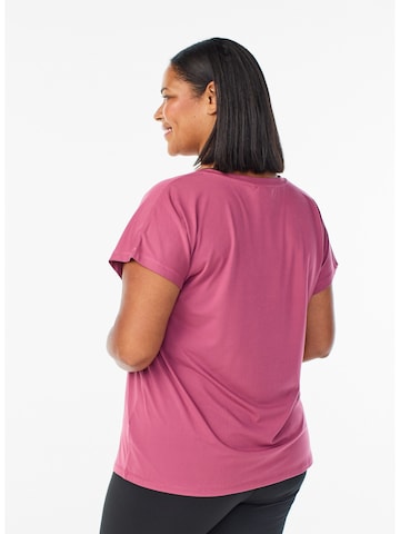 Tricou funcțional de la Active by Zizzi pe roșu