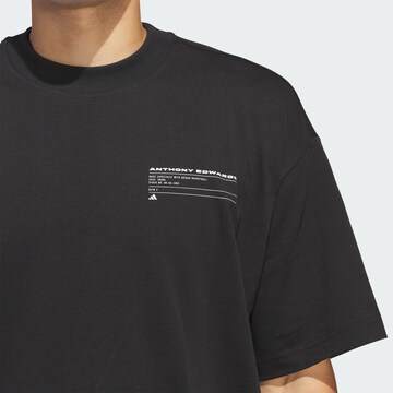 ADIDAS ORIGINALS Shirt 'Anthony Edwards Seasonal' in Black