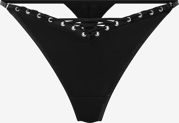 HunkemöllerTanga gaćice 'Pina' - crna boja: prednji dio