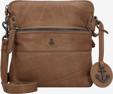 Harbour 2nd Umhängetasche' Anchor Love' in Braun: Vorderseite