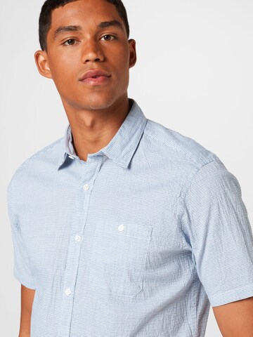 s.Oliver - Ajuste regular Camisa en azul