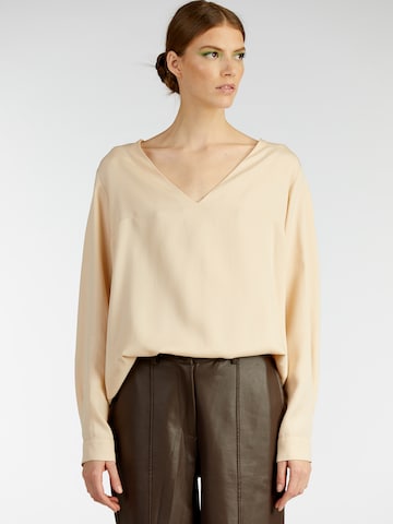 KAN - Blusa 'CELESTINE' en beige: frente