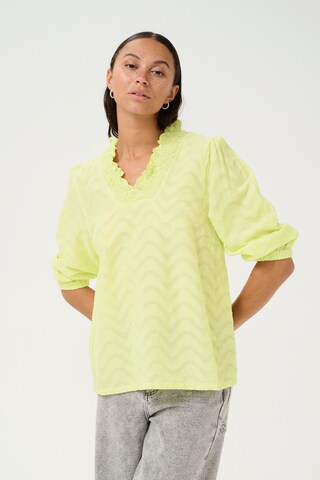 Kaffe Blouse 'Victoria' in Green: front