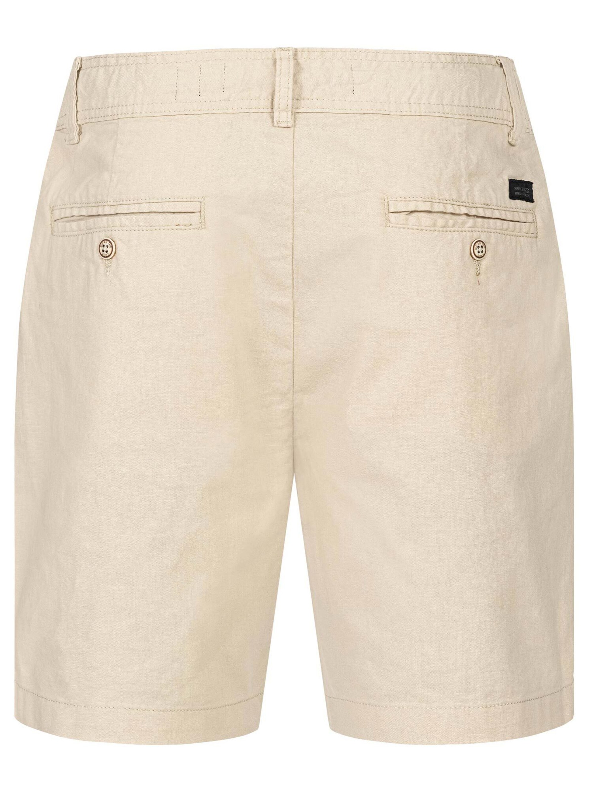 INDICODE JEANS Regular Trousers 'InBow' in Beige