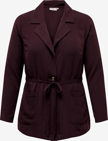 ONLY Carmakoma - Blazer em roxo: frente