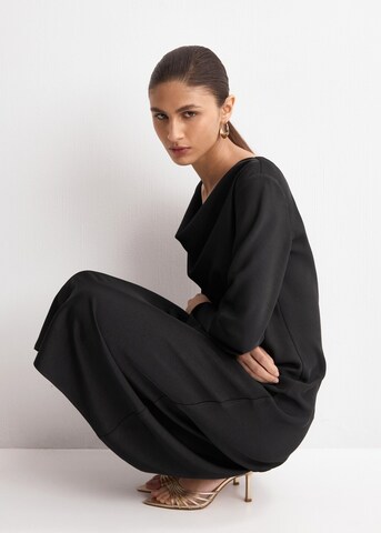 MANGO Kleid in Schwarz