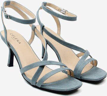 Celena - Sandalias con hebilla 'Chia' en azul