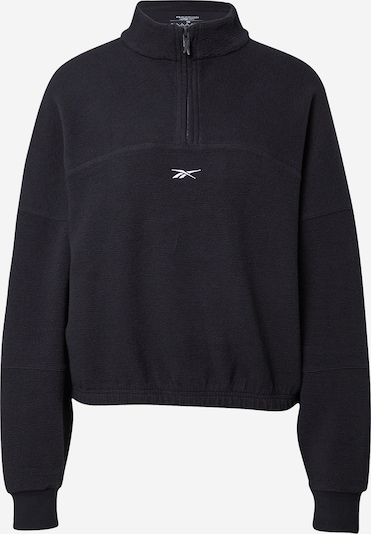 Reebok Sport Sportsweatshirt in schwarz, Produktansicht