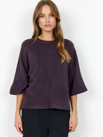 Pull-over Soyaconcept en violet : devant