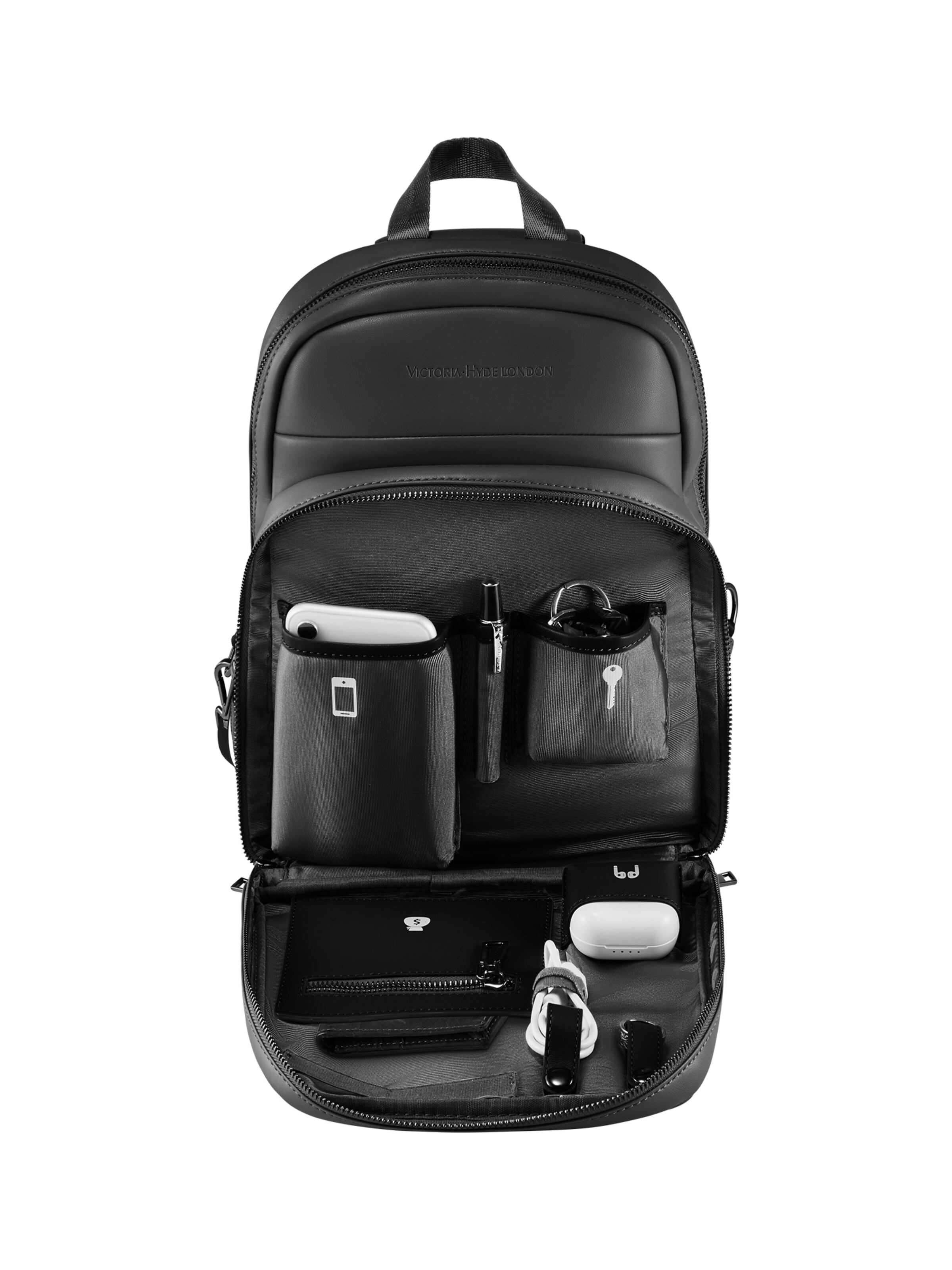 Sac à bandoulière 'Bowen' Victoria Hyde en noir