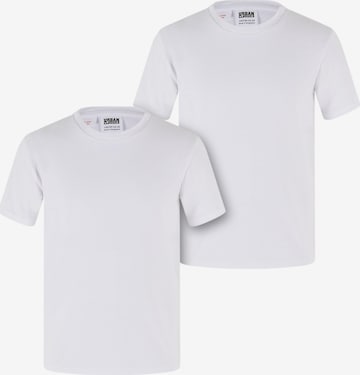 Urban Classics Shirt in Weiß: Vorderseite