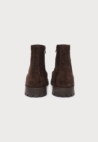 Copenhagen Studios Schnürstiefelette '849' in Braun