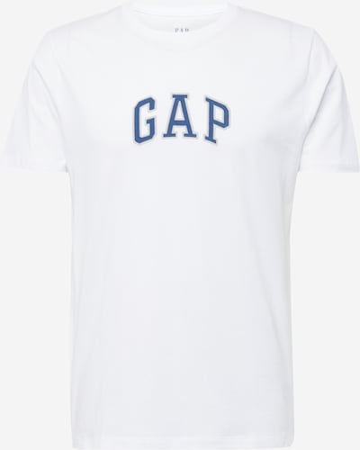 GAP Camisa em azul / cinzento claro / branco, Vista do produto