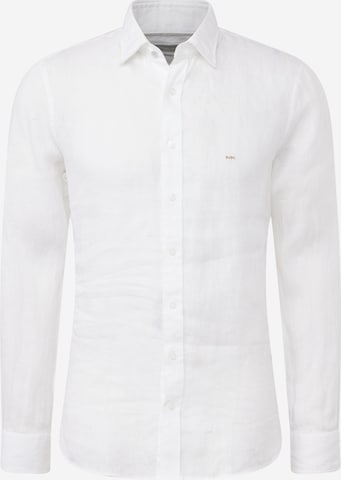 Coupe regular Chemise Michael Kors en blanc : devant