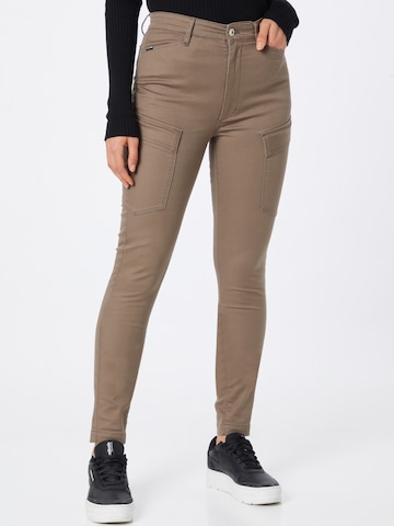 G-Star RAW Slim fit Cargo Pants 'Kafey' in Brown: front