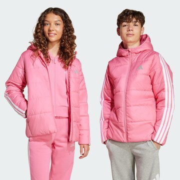 ADIDAS SPORTSWEAR Sportjacke 'Essentials' in Pink: Vorderseite