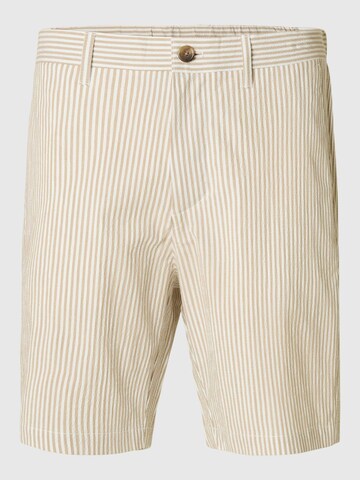SELECTED HOMME Shorts 'SLHKarl' in Beige