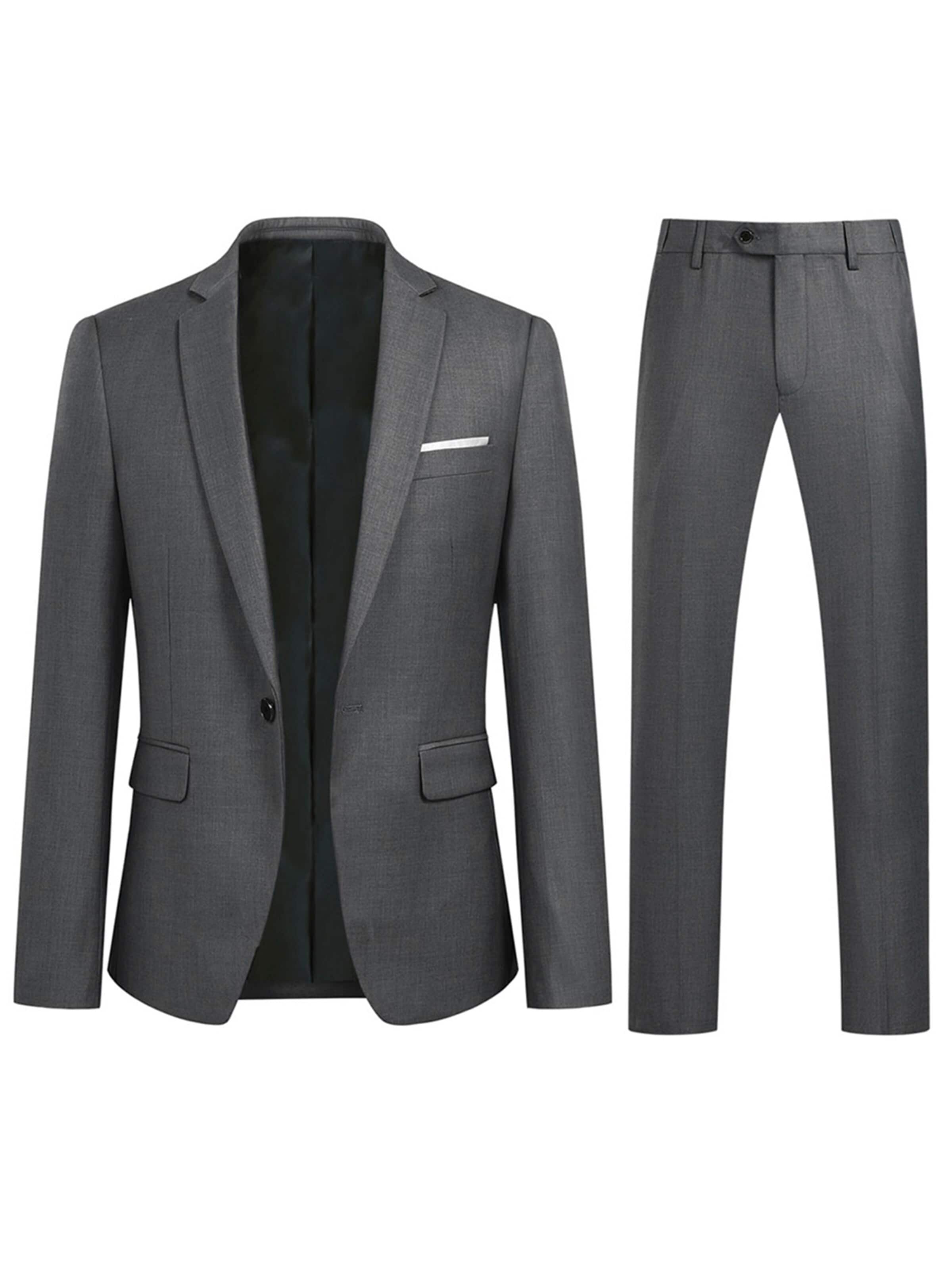 YOUTHUP Suit 'Cado' in 44/Regular in Dark grey, Item view