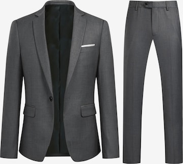 YOUTHUP Slim fit Suit 'Cado' in Grey: front