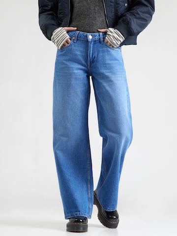 WEEKDAY Wide Leg Farkut 'Imoo' värissä sininen: etupuoli