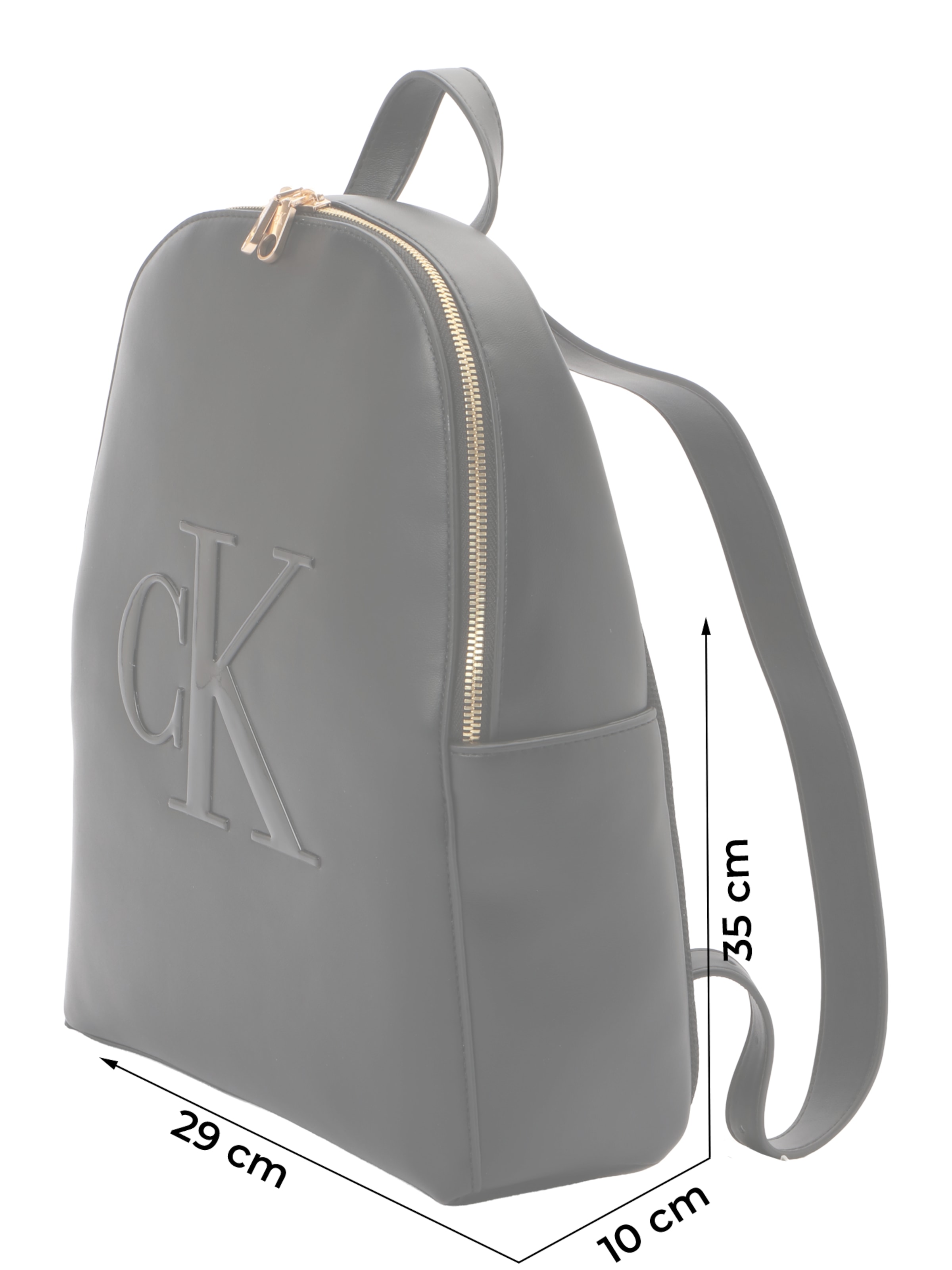 Calvin Klein Nahrbtnik | črna barva