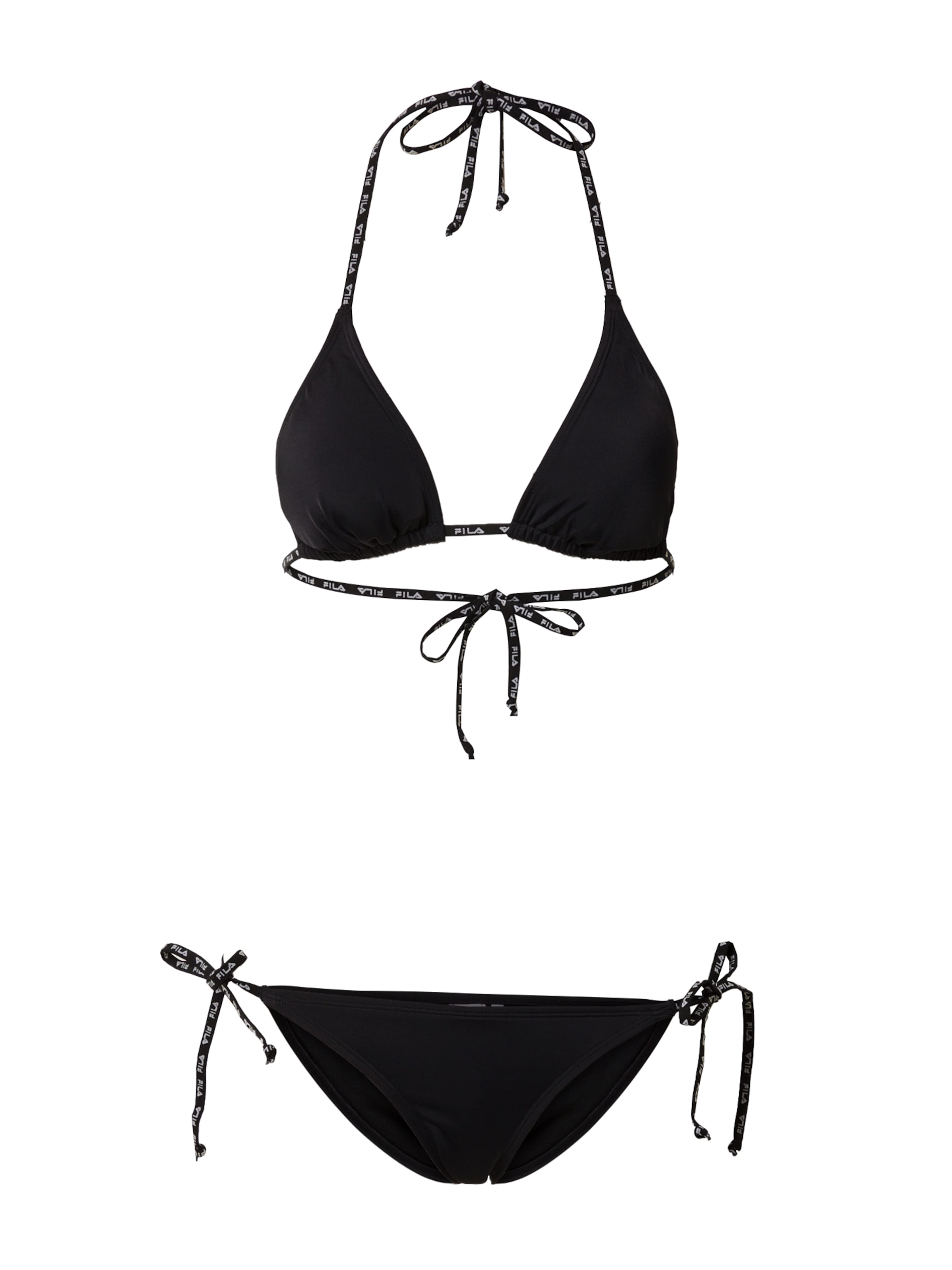 FILA Треугольник Бикини 'SIBU' в Черный: спереди