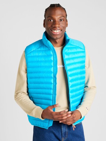 SAVE THE DUCK Bodywarmer 'ADAM' in Blauw: voorkant