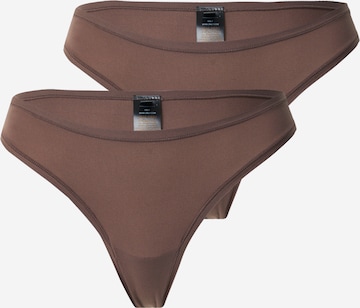 String 'ONLPEACHY' di ONLY in marrone: frontale