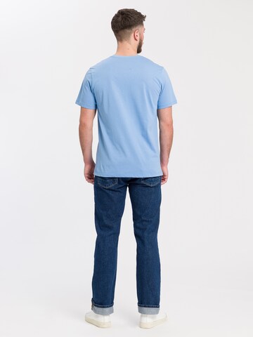 Cross Jeans T-Shirt in Blau