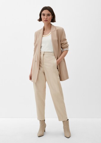 s.Oliver BLACK LABEL Shirt in Beige