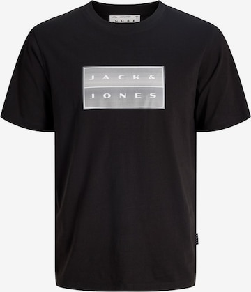 Jack & Jones Plus Bluser & t-shirts 'JCOFUSION' i sort: forside