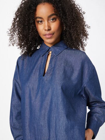Robe-chemise 'Fonda' Line of Oslo en bleu