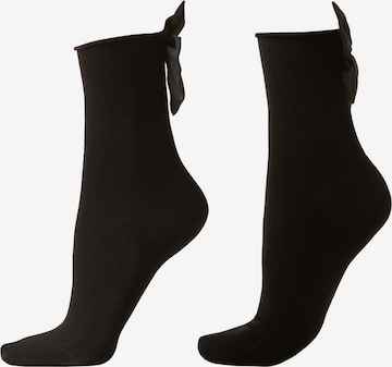 CALZEDONIA Socks in Black: front