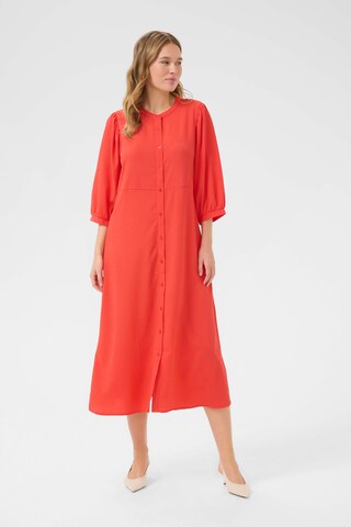 Kaffe Kleid 'Zofia' in Orange: Vorderseite