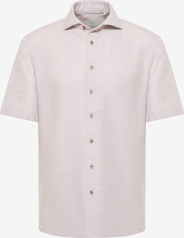 ETERNA Button Up Shirt in Beige: front