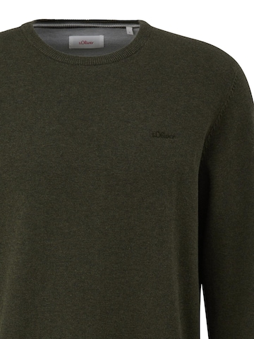 s.Oliver Pullover 'Basic'‌‌ in Grün
