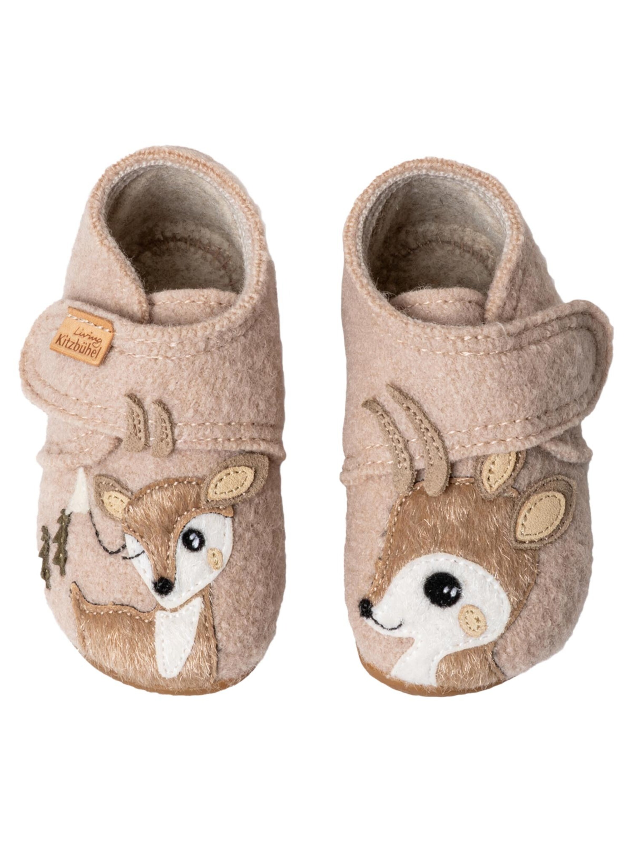 Living Kitzbühel Slippers 'Schurwolle' in Pink