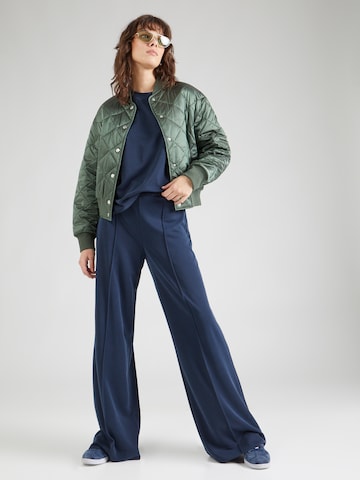 ESPRIT Wide leg Broek in Blauw