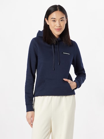 PEAK PERFORMANCE Athletic Sweatshirt in Blue: front