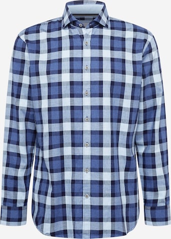 BRAX Regular fit Button Up Shirt 'HAROLD' in Blue: front