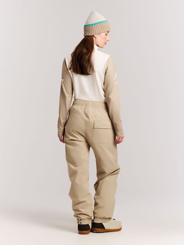 PROTEST Regular Workout Pants 'PRTSami' in Brown