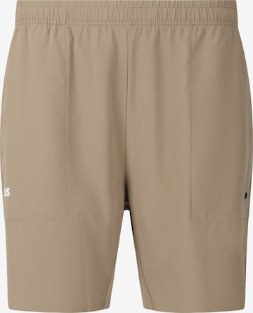 SOS Regular Shorts 'Niseko' in Beige: Vorderseite