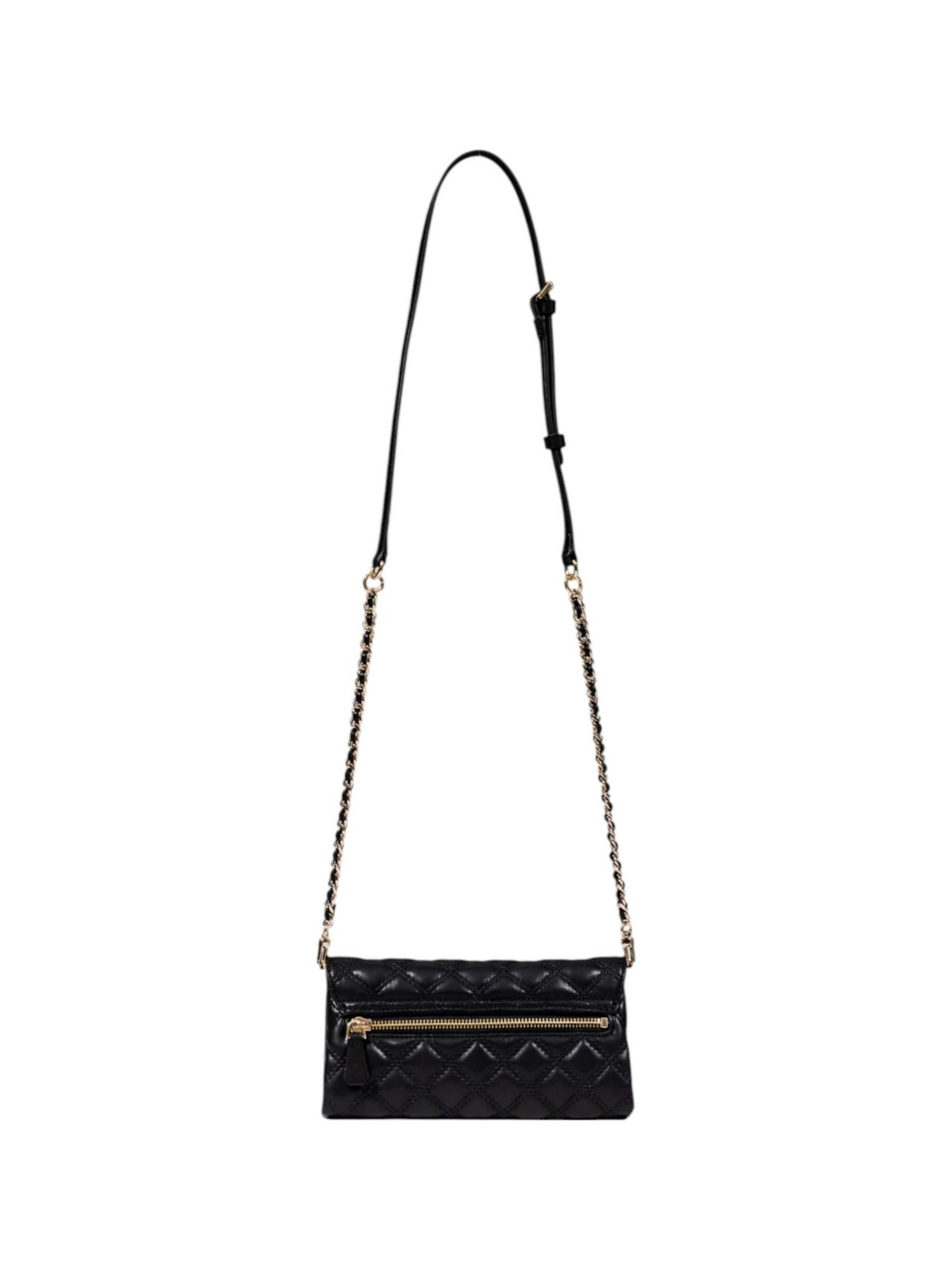 Borsa a spalla 'GIULLY II XBODY FLAP ORGANIZER HWQG96 73750' di GUESS in nero