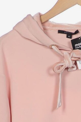 COMMA Sweatshirt & Zip-Up Hoodie in L in Pink