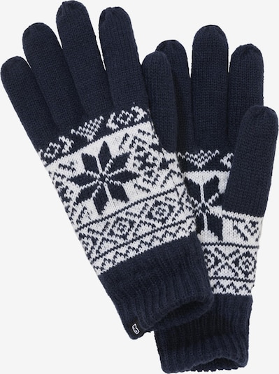 Brandit Fingerhandschuhe in navy / weiß, Produktansicht