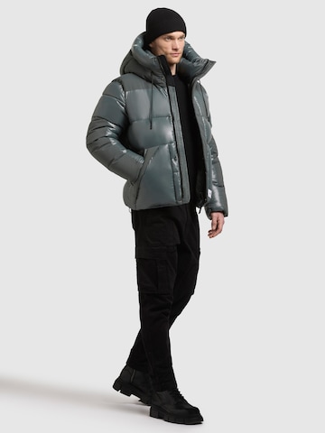 khujo Winter Jacket 'Alst' in Green