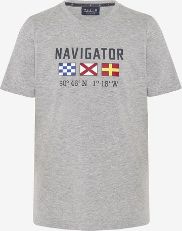 Navigator Shirt in Grey: front
