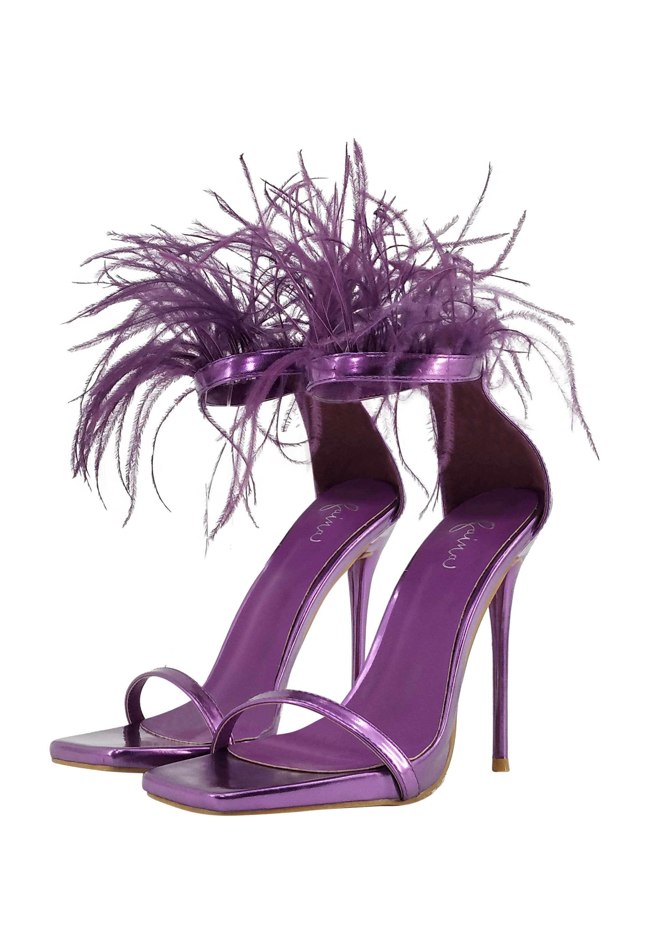 faina Sandali s paščki 'Minya' | vijolična barva
