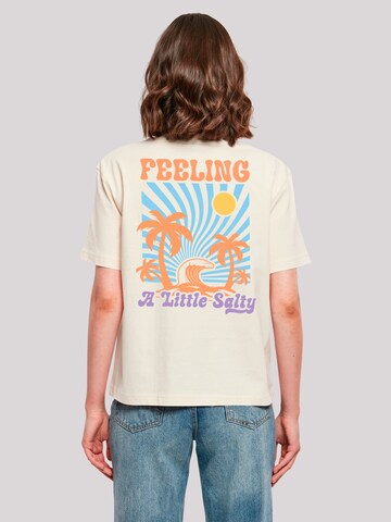 F4NT4STIC Shirt 'Feeling a Little Salty Summer' in Beige: voorkant